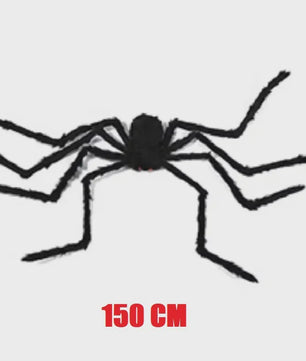 Enorme Pluche Spin Halloween Decoratie - 30cm tot 200cm