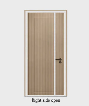 White side opening mosquito proof door curtain, magnetic suction design, invisible mosquito proof, no drilling installation