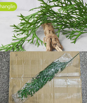80cm Kunstplant Hanger - Decoratieve Hertshoorn Varen voor Wanden en Feesten