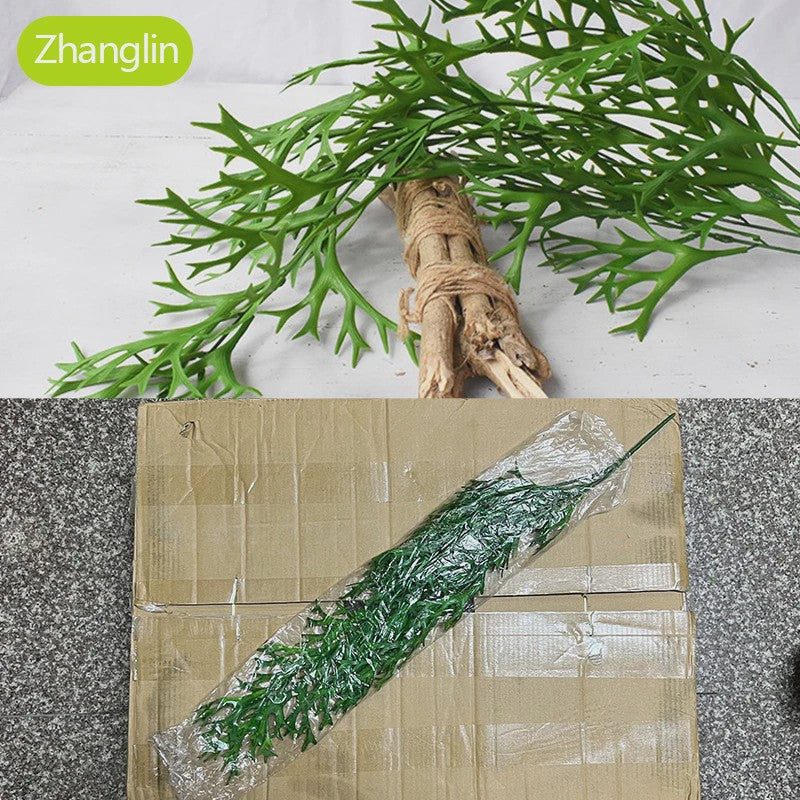 80cm Kunstplant Hanger - Decoratieve Hertshoorn Varen voor Wanden en Feesten