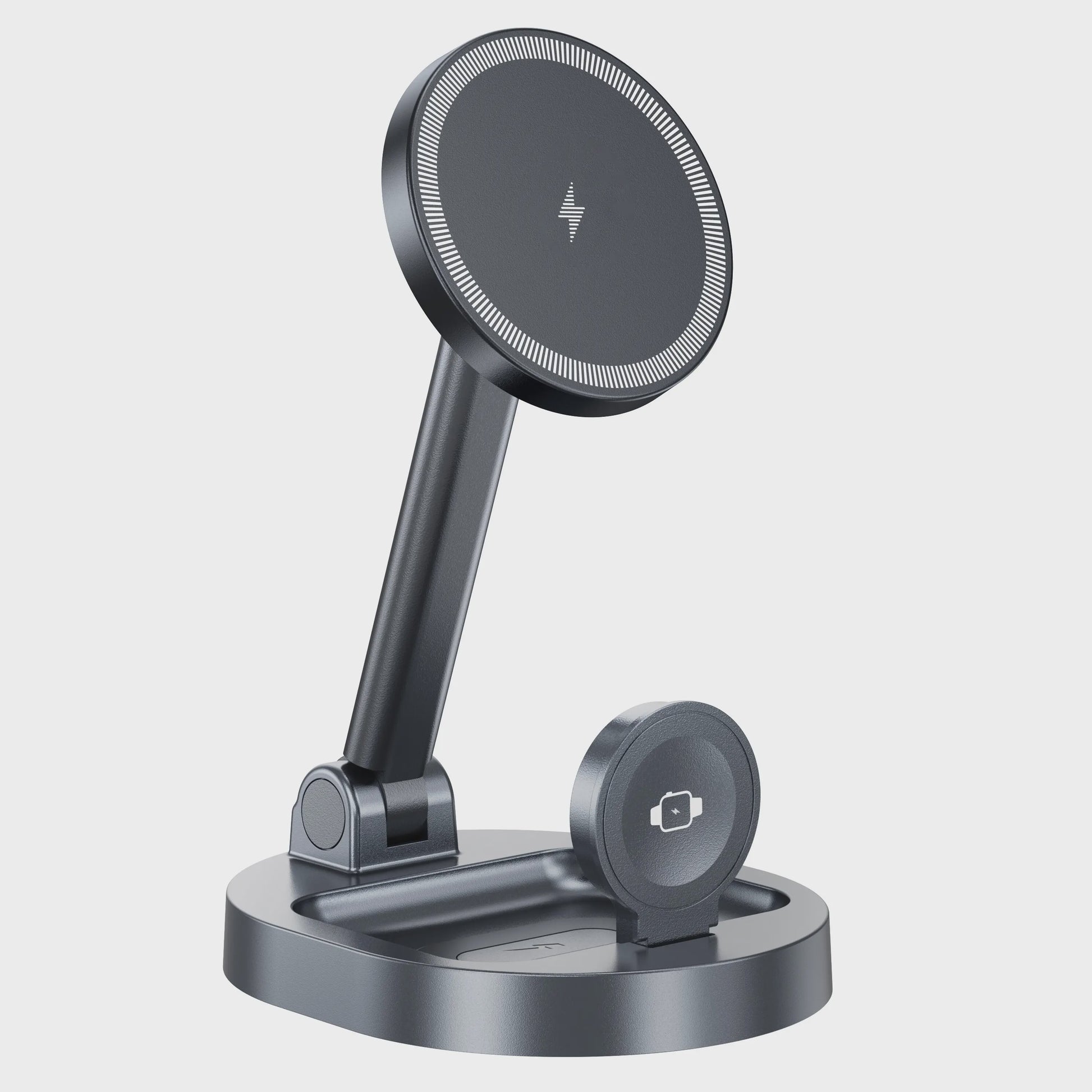 3-in-1 Magnetische Draadloze Oplader Stand & Pad voor iPhone, Apple Watch & AirPods