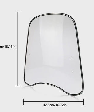 Universele Motor Windscherm Verlenging Spoiler - Verbredende Winddeflector