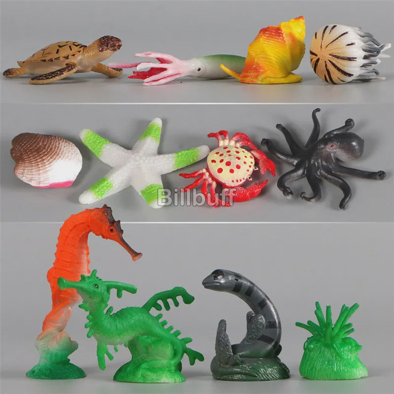 Educatieve Speelgoed Dierenfiguren Set - Insecten, Boerderijdieren, Wilde Dieren en Meer