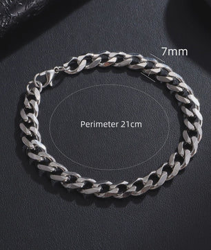 Stijlvolle RVS Cuban Chain Armband voor Heren & Dames - 3-9mm Breed