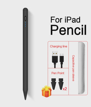 Stylus Pen voor iPad met Kantelfunctie en Palm Rejection - Compatibel met A16 Pro, Mini 6/7, Air 4/5, iPad 7-11 Gen