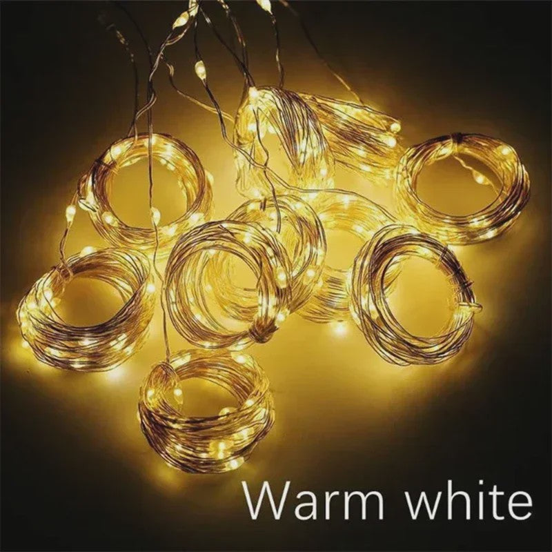 3M LED Gordijn Lichtjes - Sprookjesachtige USB Feestverlichting met 8 Modi voor Huis, Tuin, Kerst & Bruiloft