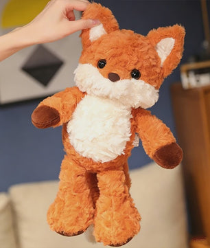 Schattig Pluche Vos Speelgoed - Zacht Knuffel Vos - Verkrijgbaar in 35cm en 50cm