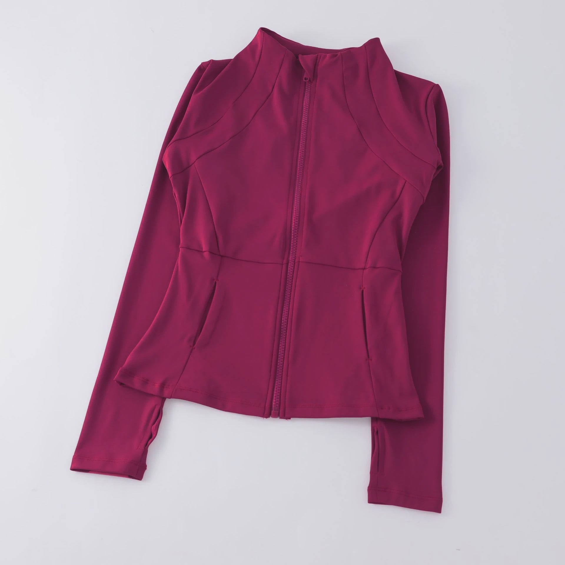 Dames Sportjack met Lange Mouwen - Windbreaker Stijl voor Running, Yoga & Workouts