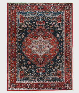 Vintage Perzisch/Turks Vloerkleed - Retro Ethnic Design voor Woonkamer & Slaapkamer