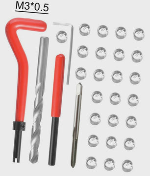 30-delige Schroefdraad Reparatie Kit M3-M11 RVS - Auto & Mechanica