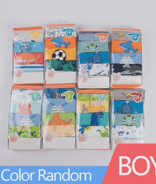 5-Pack Baby Jumpsuits met Korte Mouwen - Zachte Katoen, Leuke Prints (3-24M)