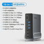 Vention 15-in-1 USB-C Docking Station: Triple Monitor 4K@60Hz, 100W PD, USB 3.2 Hub