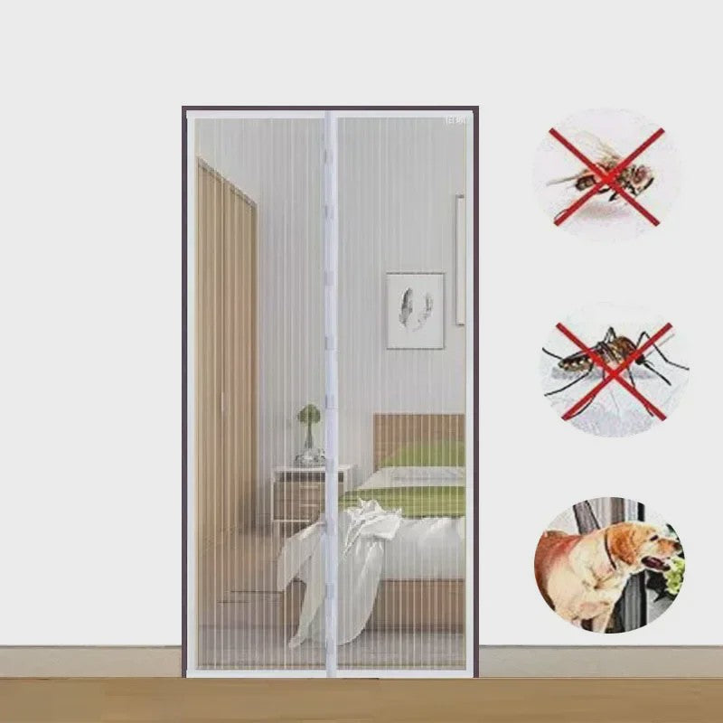Magnetisch Deurgordijn Anti-Mug - Automatisch Sluitend, Insectenwerend