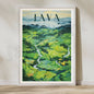 Indonesië Reisposters: Bali, Java, Komodo & Meer - Wanddecoratie Set