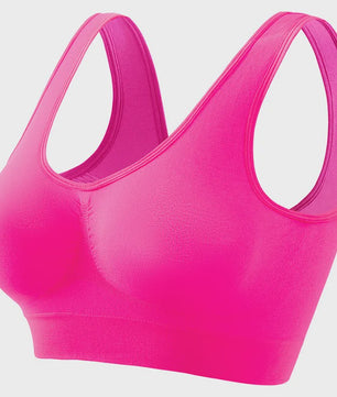 Naadloze Push-Up Sport BH - Ademende Bralette zonder beugel, Crop Top Lingerie voor Dames (S-5XL)