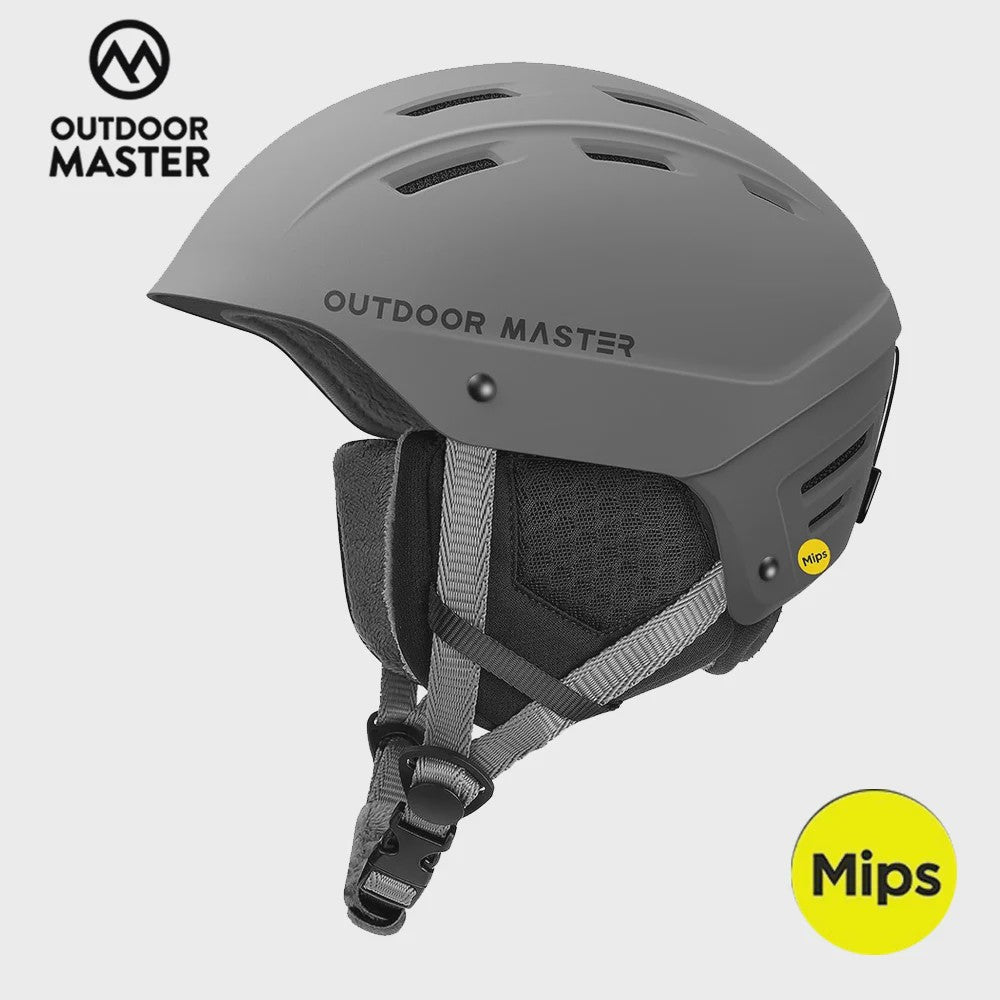 OutdoorMaster MIPS Skihelm met Aerodynamisch Design en Verstelbare Pasvorm