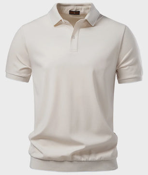 AIOPESON Heren Tencel Polo Shirt - Premium Kwaliteit & Ademend Comfort