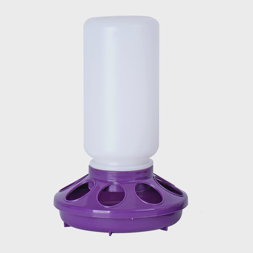 Automatische 1L Kippenvoerbak en Waterdispenser voor Kuikens en Vogels