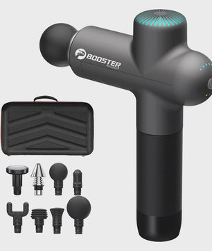 Booster Massage Gun: Krachtige Spierherstel & Ontspanning met 8 Opzetstukken