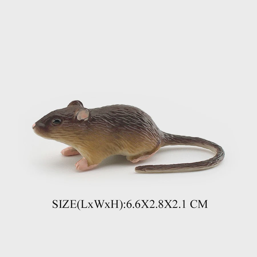 Realistische Dierenfiguren Collectie: Knaagdieren & Wilde Dieren