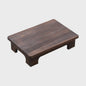 Houten Lage Tatami Tafel - Compact en Stijlvol voor Balkon, Woonkamer of Vensterbank