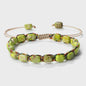 Verstelbare Emperor Stone Kralen Armband - Natuursteen Bangle voor Dames & Heren