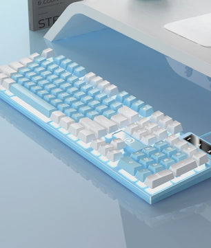 Yindiao K500 Bedraad Gaming Toetsenbord met Numpad en Kleurrijke Backlight