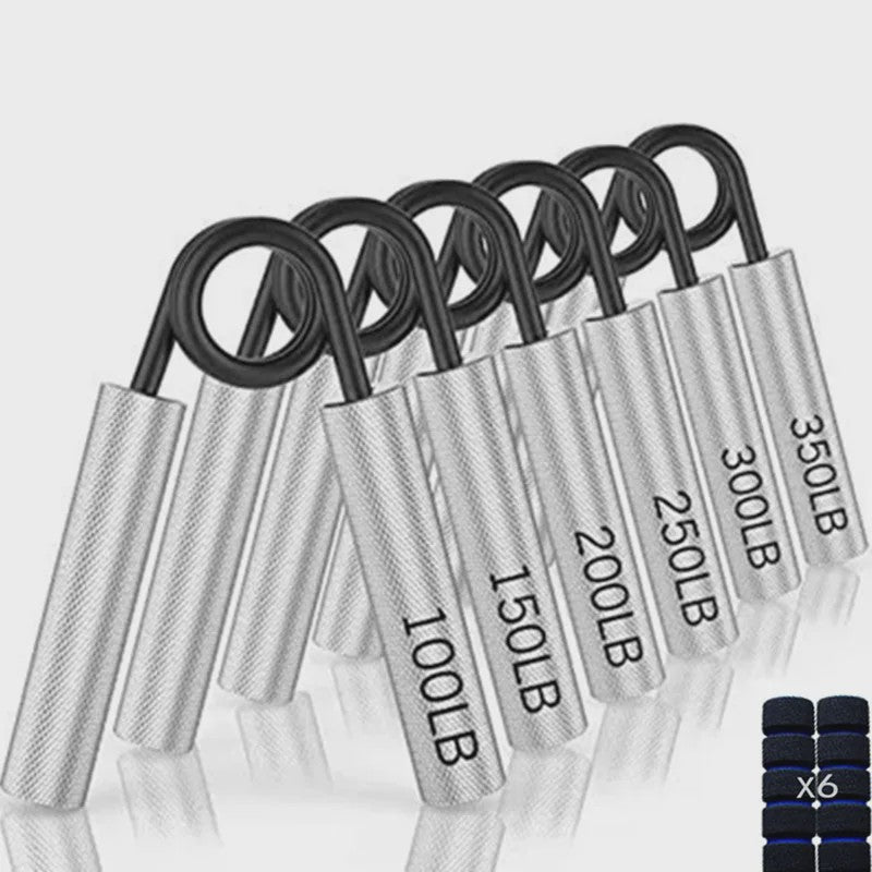 6-Pack Hand Grippers met Schuimrubberen Handvatten - Versterk Grip, Armen en Vingers