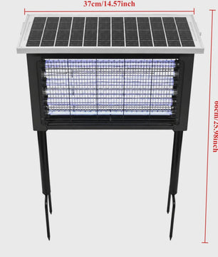 Solar Muggenlamp met UV-licht en USB/Zonne-energie - IPX5 Waterdicht