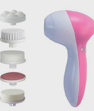 5-in-1 Gezichtsreinigingsborstel Set: Diepe Reiniging & Huidverzorging