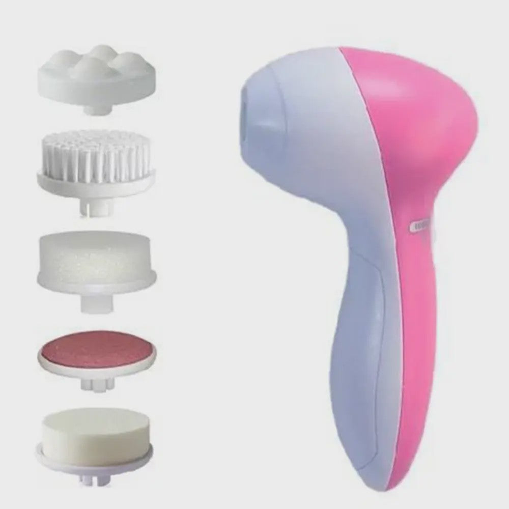 5-in-1 Gezichtsreinigingsborstel Set: Diepe Reiniging & Huidverzorging