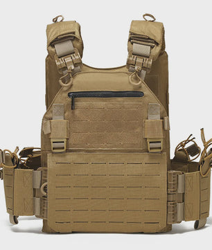 Multifunctioneel Tactisch Vest met Snelsluiting en MOLLE Systeem - Waterdicht & Slijtvast