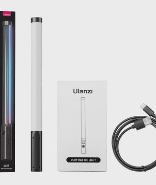 Ulanzi VL119 RGB Stick Light: Handheld LED Videolamp voor Creatieve Verlichting