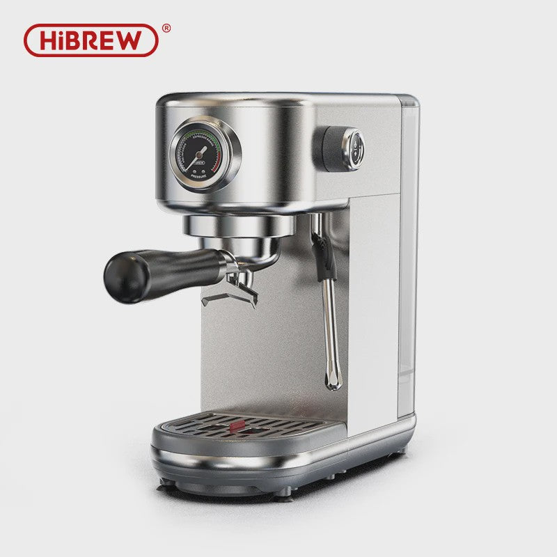 HiBREW H10B Espresso Machine: 20 Bar, Instelbare Temperatuur, Koud & Warm, Super Slim Koffiezetapparaat