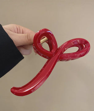 Minimalistische Geometrische Haarclip - Acryl Vierkante Klip
