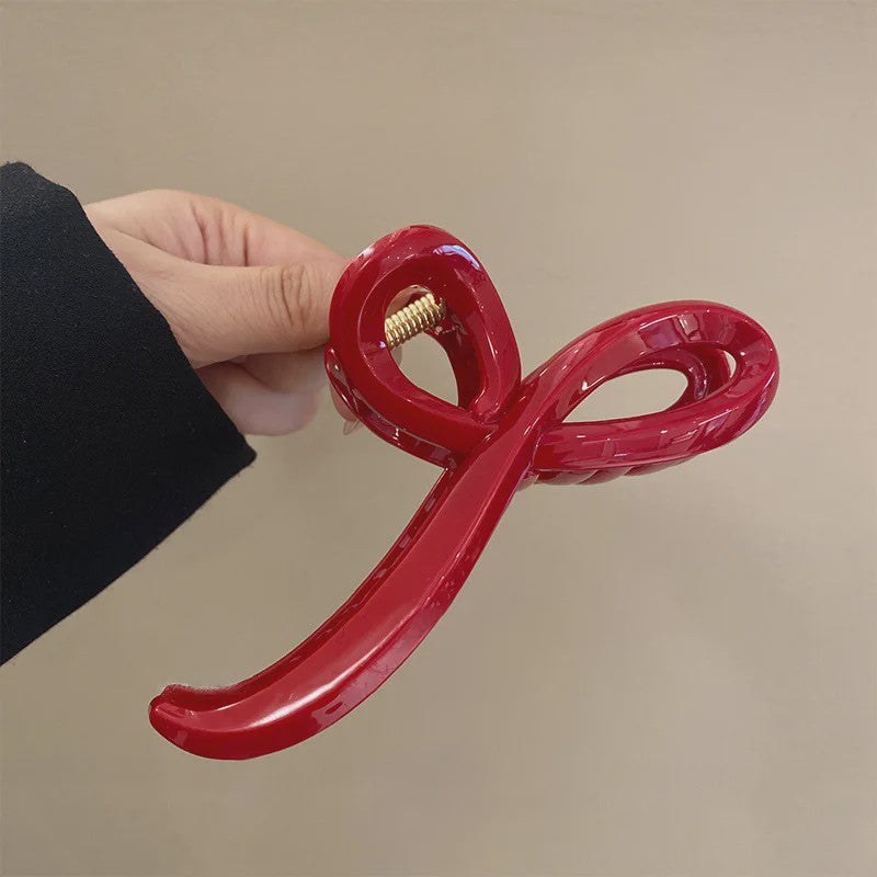 Minimalistische Geometrische Haarclip - Acryl Vierkante Klip