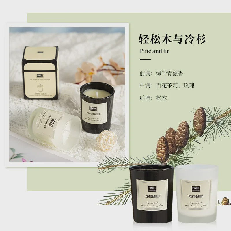 Geurkaars met Plantenextract - Aromatherapie & Luchtzuivering voor Huis en Slaapkamer