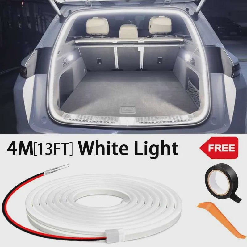 Automatisch Sensende Kofferbak LED Strip - Sfeerverlichting met Draadloze Installatie