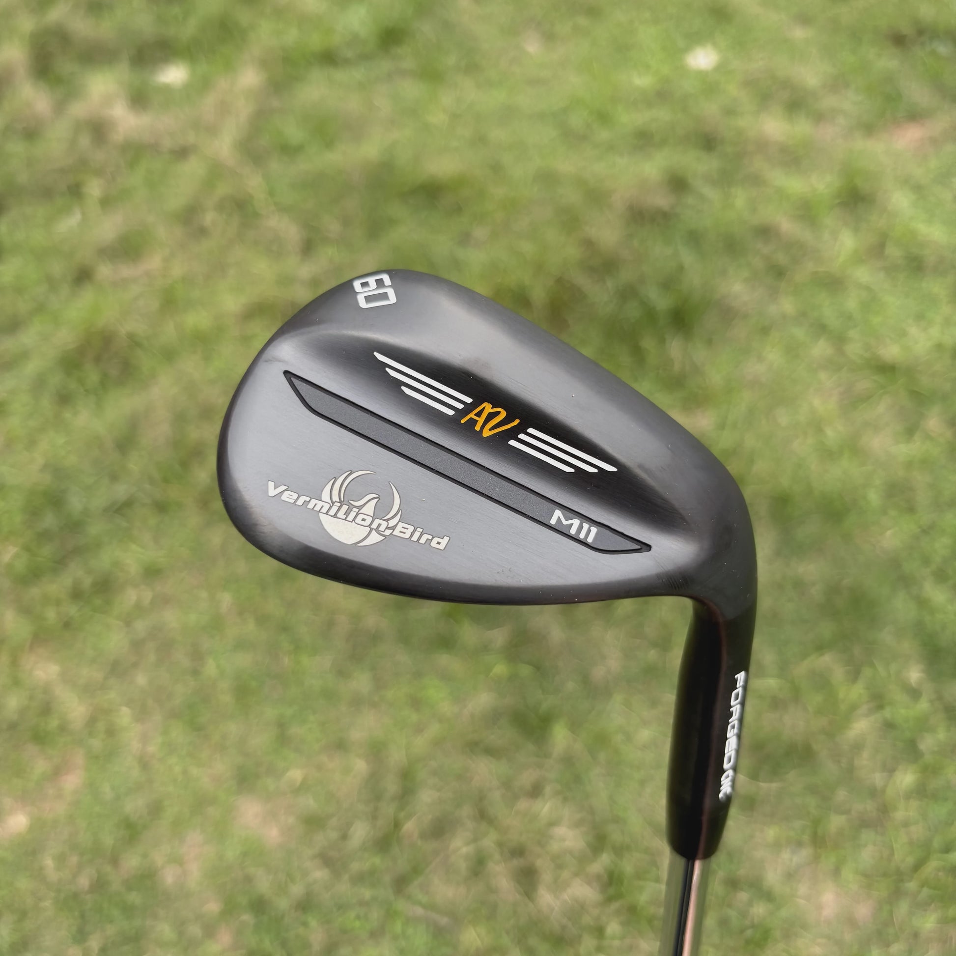 Vermilion Bird Forged Golf Wedge - Soft Carbon Steel, CNC Milled, Spin & Bounce Control