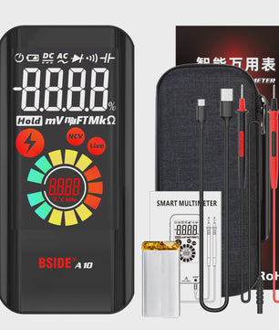 BSIDE A10 Digitale Multimeter - True RMS, NCV, Capaciteit & Frequentie Tester