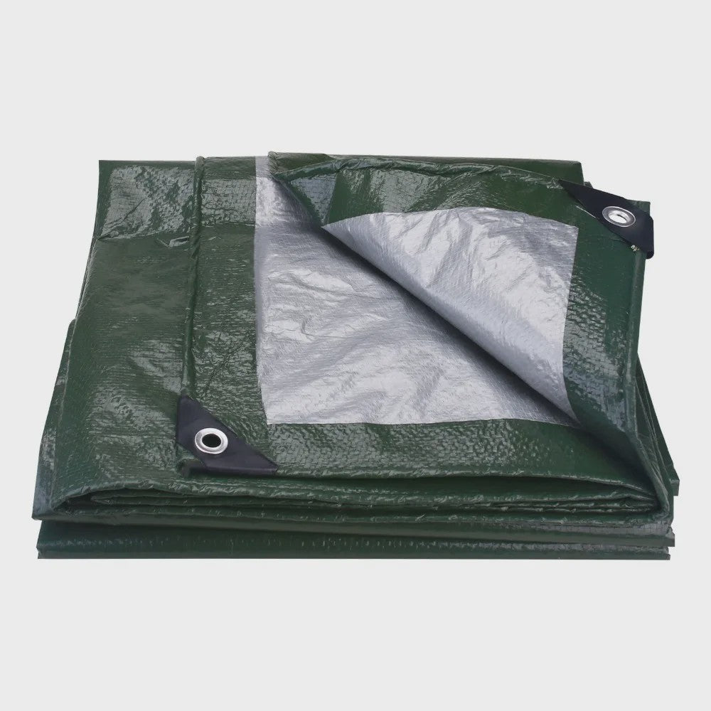 Waterdichte Tarp - Diverse Maten (3x3m tot 5x4m) voor Camping, Tuin & Outdoor Bescherming