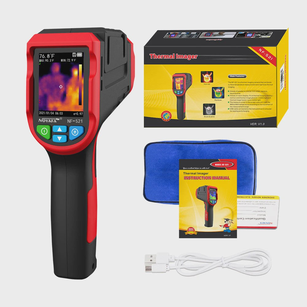 NOYAFA NF-521 Infrarood Thermische Camera | -20~400°C | Vloerverwarming Detector