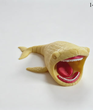 3D Geprinte Zeemonster Actiefiguur - Flexibel Speelgoed & Decoratie