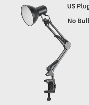 Flexibele LED Bureau Lamp Metaal - Verstelbaar en Opvouwbaar - Ideaal voor Thuiswerk en Lezen
