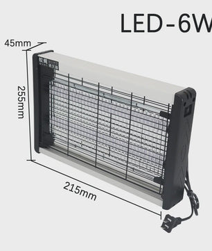 UV Muggenlamp - Oplaadbare Elektrische Insectendoder, Stiller dan 30dB, Binnen & Buiten