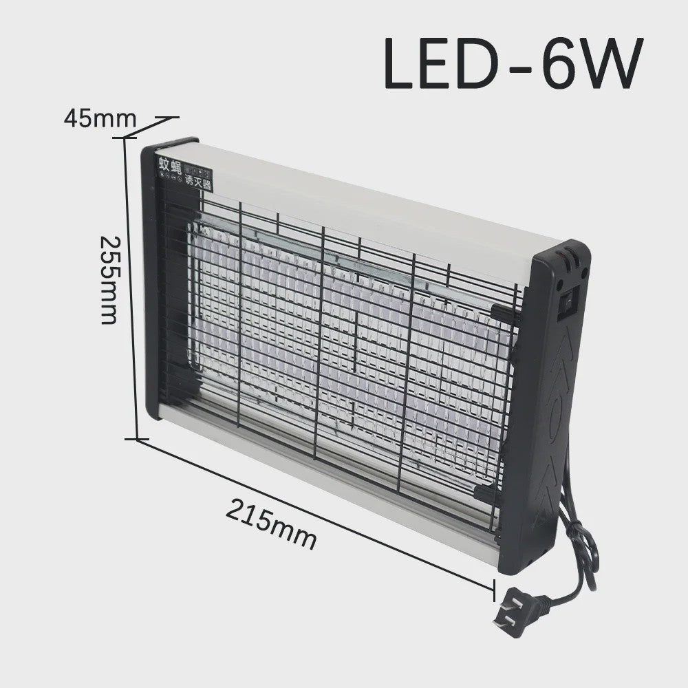 UV Muggenlamp - Oplaadbare Elektrische Insectendoder, Stiller dan 30dB, Binnen & Buiten