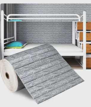 Retro 3D Muursticker Imitatie Baksteen - Zelfklevend Behang voor Woonkamer & Keuken