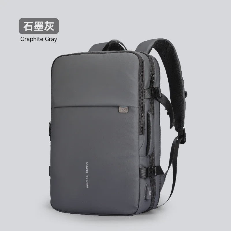 Mark Ryden 17 Inch Laptop Rugzak met USB Opladen - Ruim, Anti-diefstal & Zakelijk