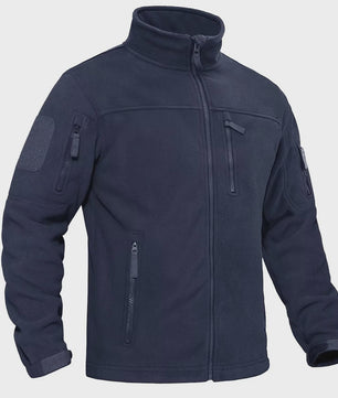 TACVASEN Heren Fleece Jas - Warm, Winddicht & Praktisch met Meerdere Zakken