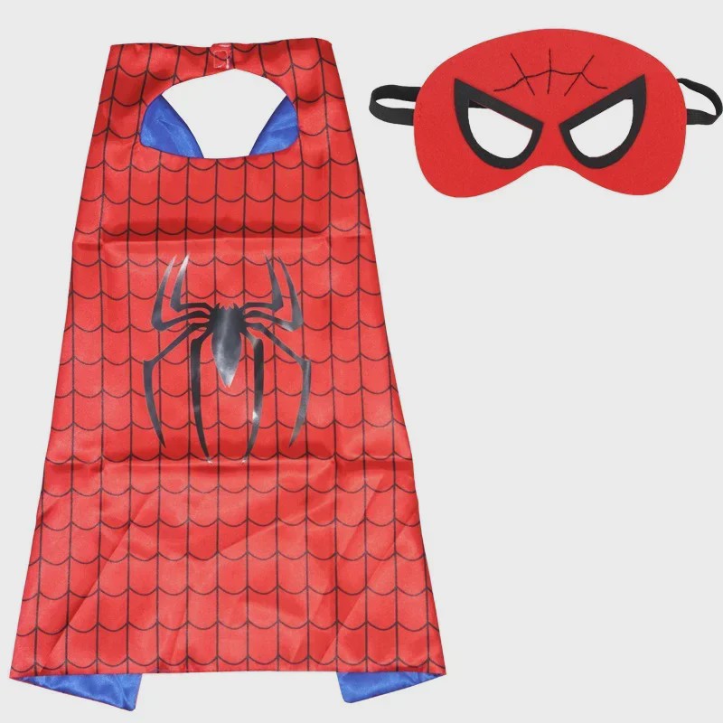 Superheld Cape en Masker Set - Kinderen - Cosplay Feest Accessoires